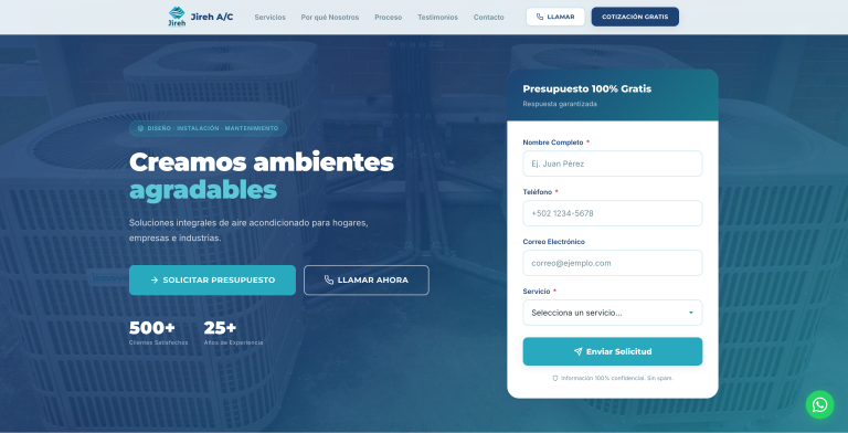 Página principal jirehacsa.com